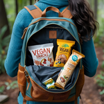 Snacks véganes à emporter en vacances : que mettre absolument dans votre sac ?