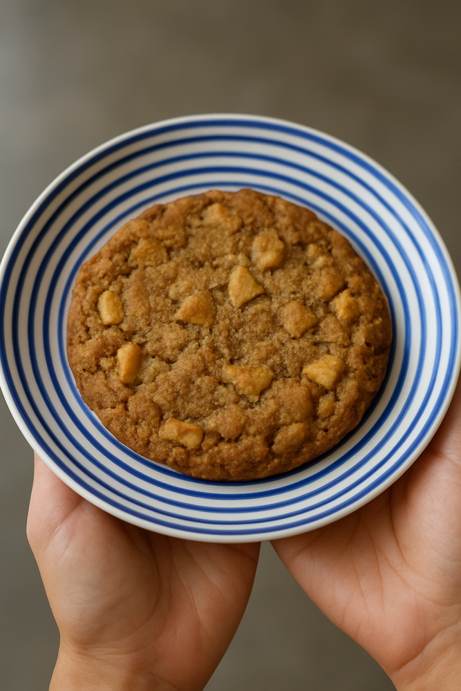 
                  
                    Cookie Pomme-Cannelle 🍏 — L’Esprit du Chausson
                  
                
