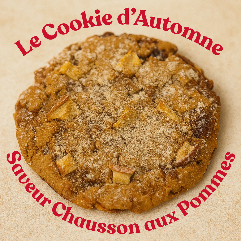 Cookie Pomme-Cannelle 🍏 — L’Esprit du Chausson