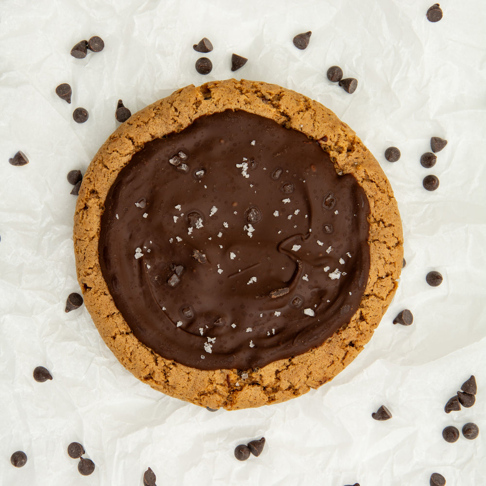 Cookie du mois - Pépites de chocolat et fleur de sel